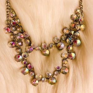 Crystal-like Fashion Necklace